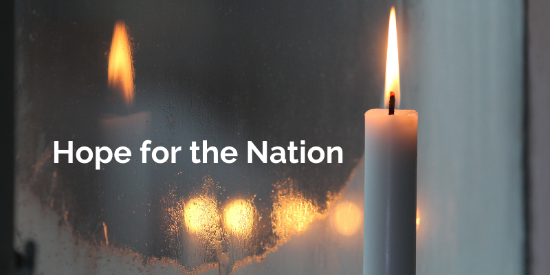Hope for the Nation web page (