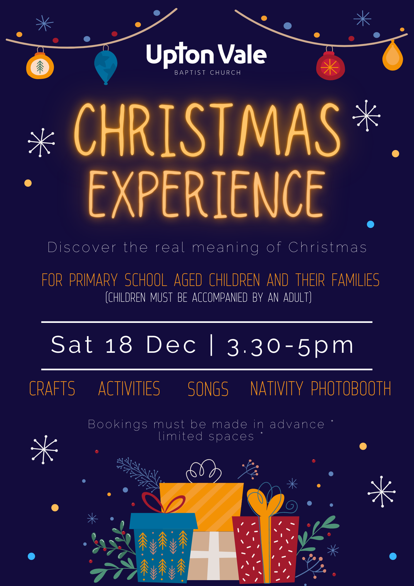 Christmas Experience for famil
