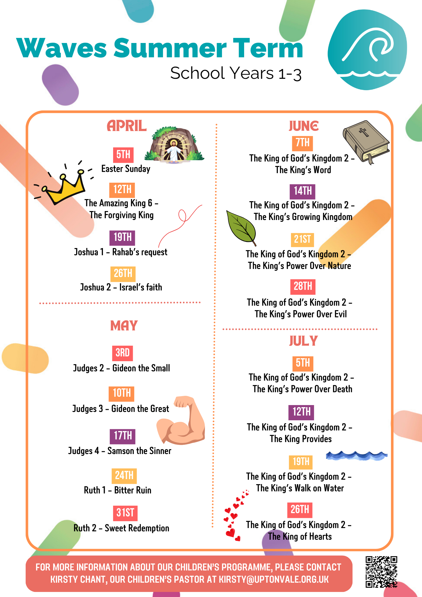 Waves School Years 1-3 Summer 