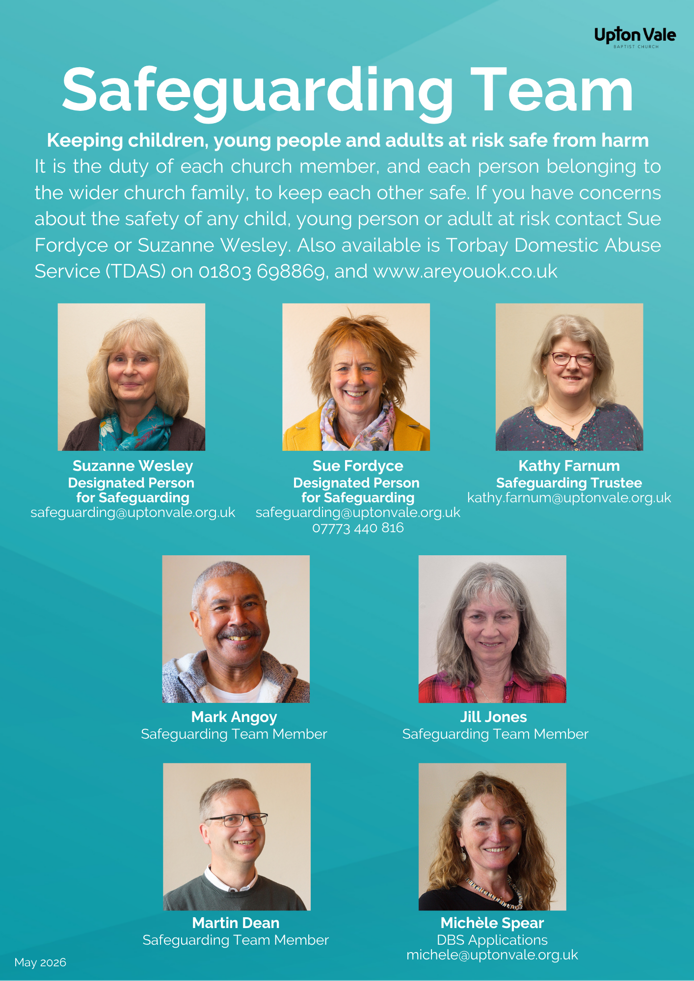 Meet the Team - Safeguarding 2
